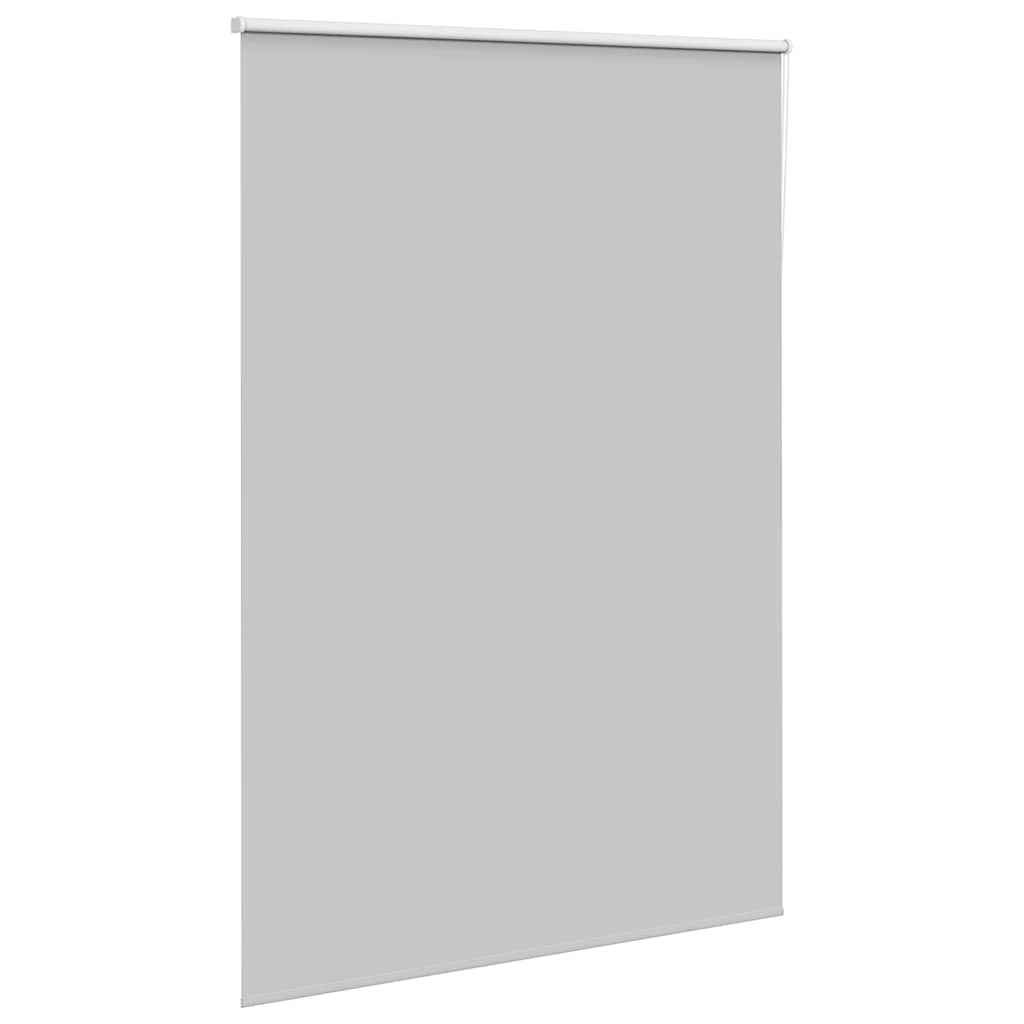 vidaXL Roller Blind Blackout Light Grey 150x230cm Fabric Width 146.6cm