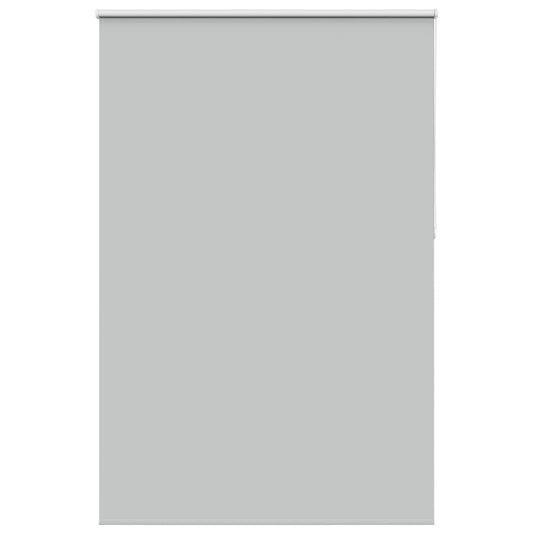 vidaXL Roller Blind Blackout Light Grey 165x230 cm Fabric Width 161.6 cm Polyester