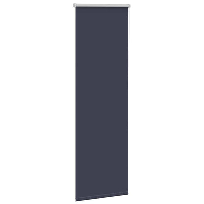 vidaXL Roller Blind Blackout Marine 50x130 cm Fabric Width 45.7 cm Polyester