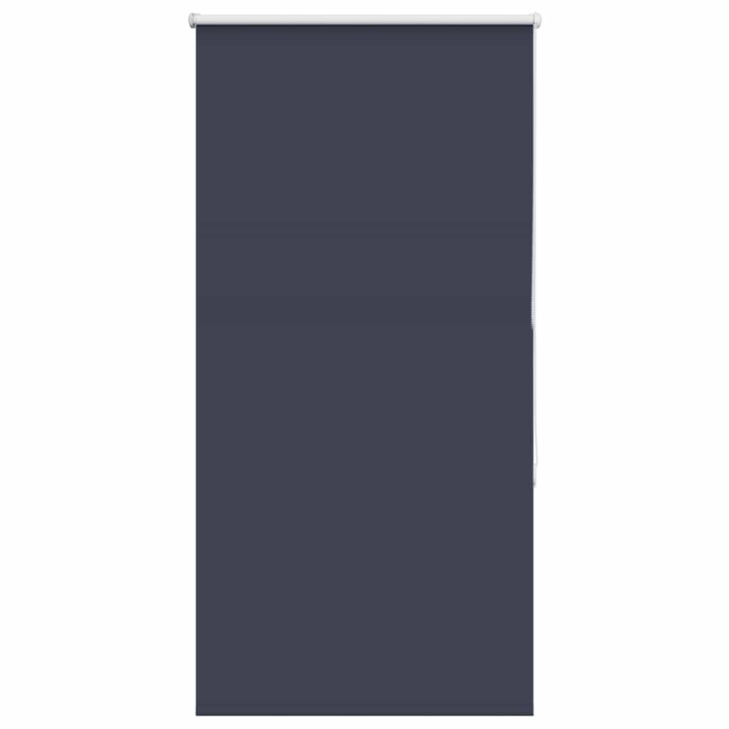 vidaXL Roller Blind Blackout Marine 75x130 cm Fabric Width 70.7 cm Polyester