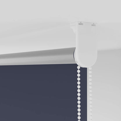 vidaXL Roller Blind Blackout Marine 135x130 cm Fabric Width 131.6 cm