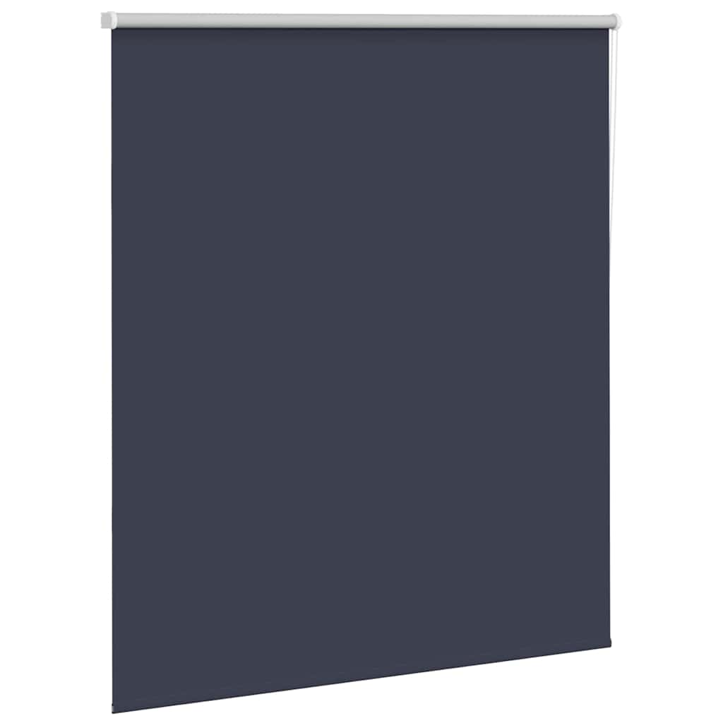 vidaXL Roller Blind Blackout Marine 135x130 cm Fabric Width 131.6 cm