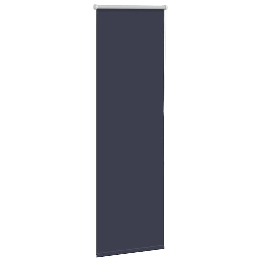 vidaXL Roller Blind Blackout Marine 45x150 cm Fabric Width 40.7 cm