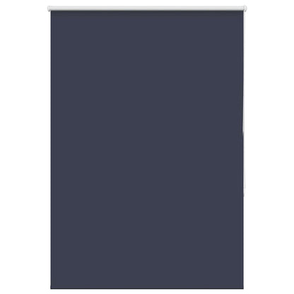 vidaXL Roller Blind Blackout Marine 105x150 cm Fabric Width 100.7 cm Polyester