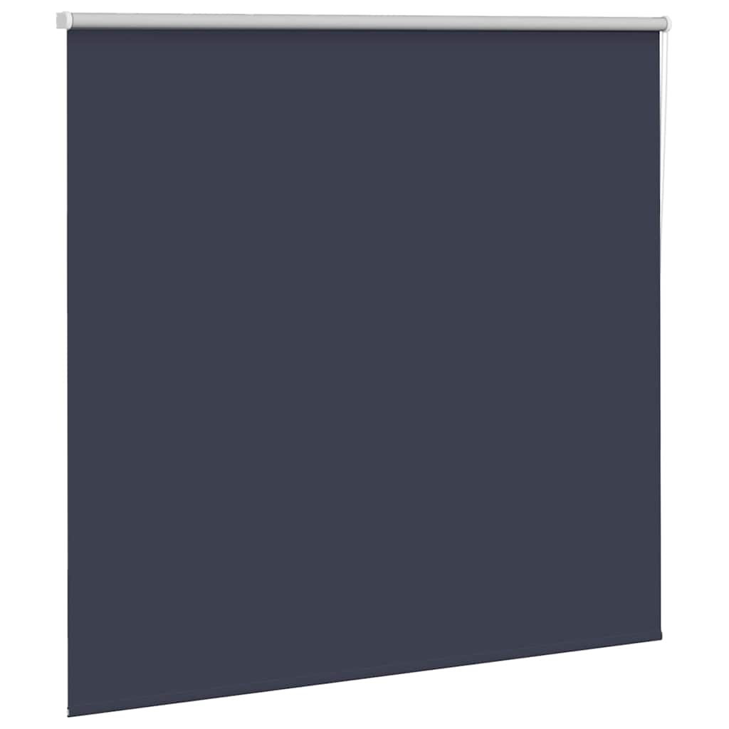 vidaXL Roller Blind Blackout Marine 150x150 cm Fabric Width 146.6 cm Polyester