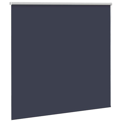 vidaXL Roller Blind Blackout Marine 150x150 cm Fabric Width 146.6 cm Polyester