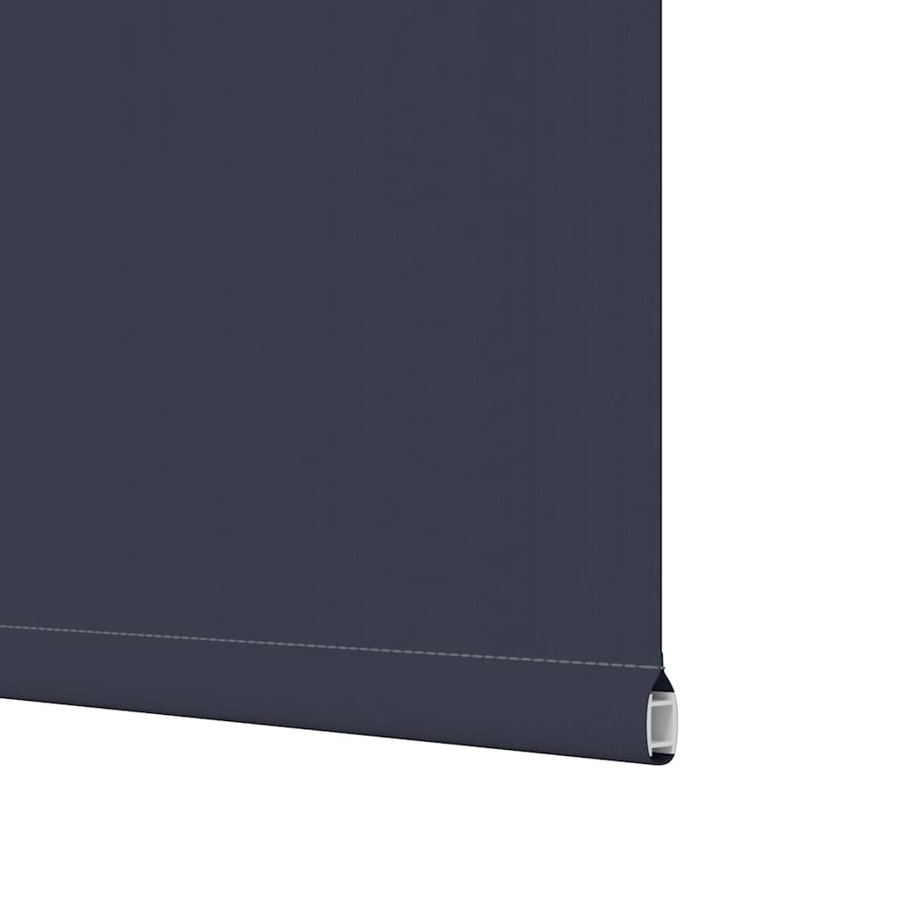 vidaXL Roller Blind Blackout Marine 110x175 cm Fabric Width 105.7 cm