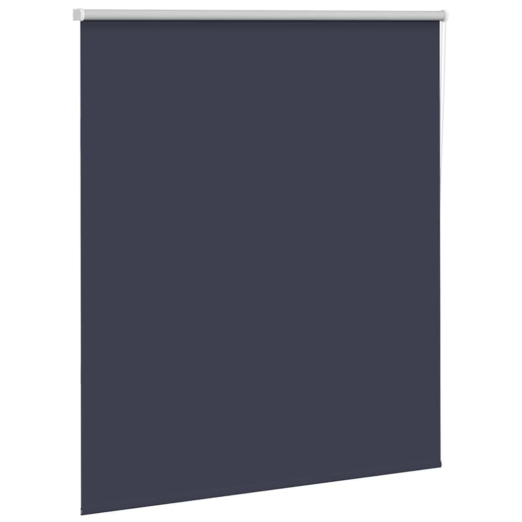vidaXL Roller Blind Blackout Marine 120x175 cm Fabric Width 116.6 cm Polyester