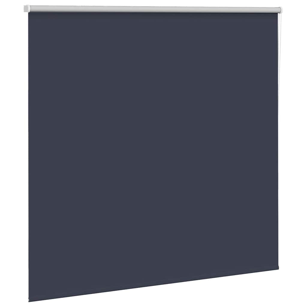 vidaXL Roller Blind Blackout Marine 150x175 cm Fabric Width 146.6 cm Polyester