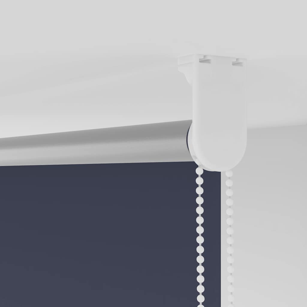vidaXL Roller Blind Blackout Marine 160x175 cm Fabric Width 156.6 cm