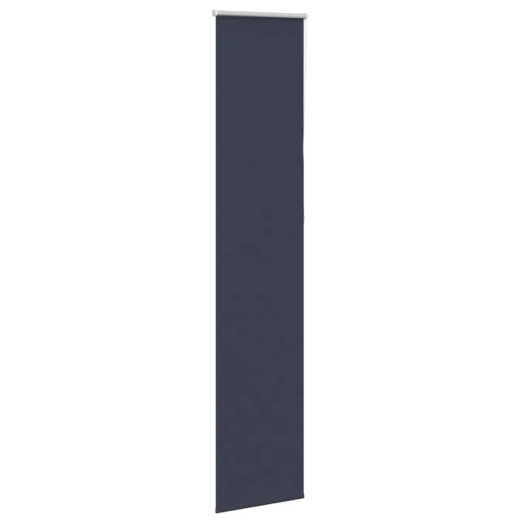 vidaXL Roller Blind Blackout Marine 60x210 cm Fabric Width 55.7 cm Polyester