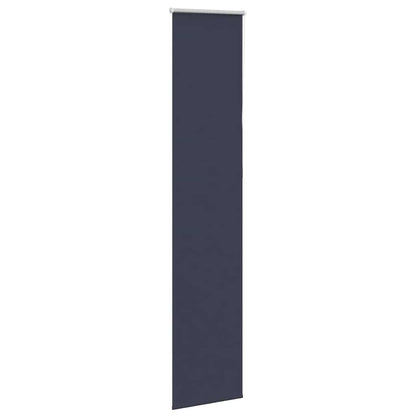 vidaXL Roller Blind Blackout Marine 60x210 cm Fabric Width 55.7 cm Polyester