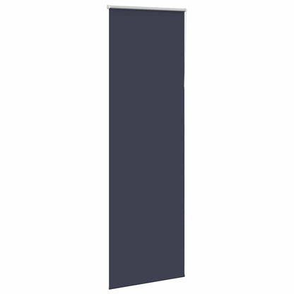 vidaXL Roller Blind Blackout Marine 75x210 cm Fabric Width 70.7 cm Polyester