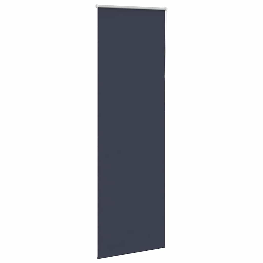 vidaXL Roller Blind Blackout Marine 80x210 cm Fabric Width 75.7 cm Polyester