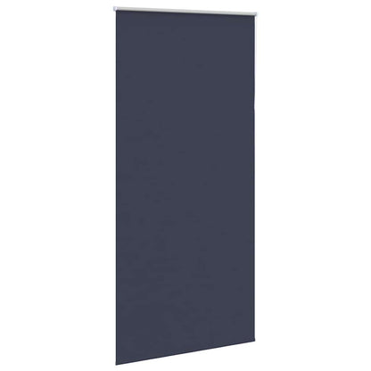 vidaXL Roller Blind Blackout Marine 100x210 cm Fabric Width 95.7 cm
