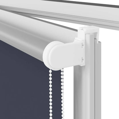 vidaXL Roller Blind Blackout Marine 150x210 cm Fabric Width 146.6 cm Polyester