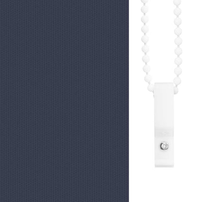 vidaXL Roller Blind Blackout Marine 150x210 cm Fabric Width 146.6 cm Polyester