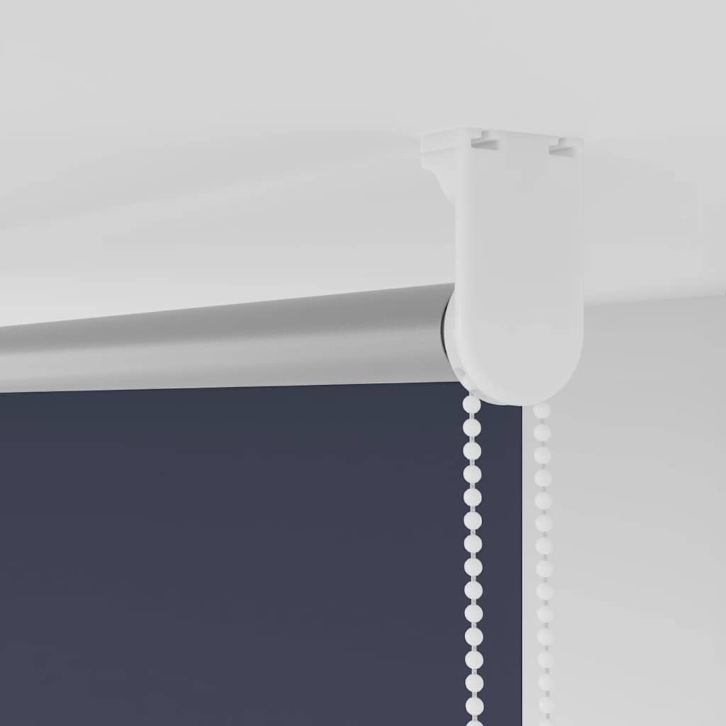 vidaXL Roller Blind Blackout Marine 155x210 cm Fabric Width 151.6 cm