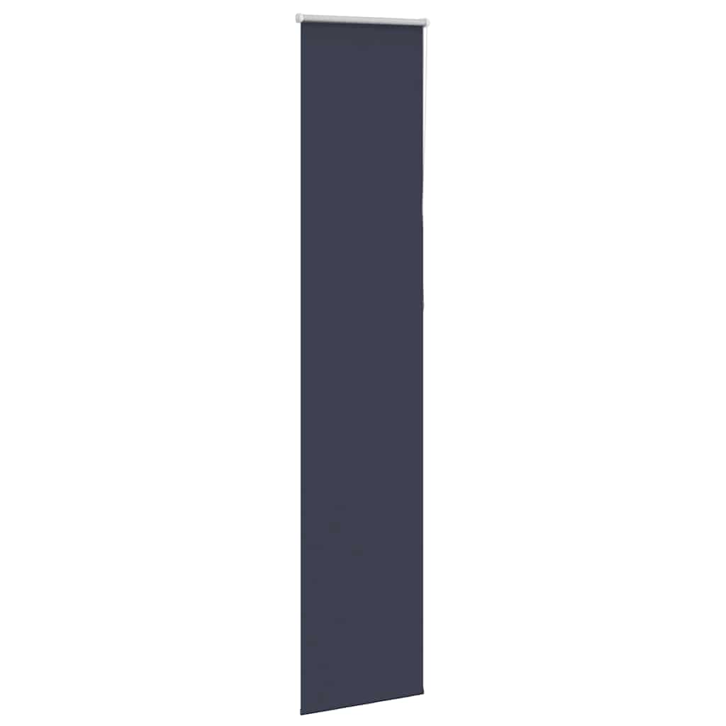vidaXL Roller Blind Blackout Marine 60x230 cm Fabric Width 55.7 cm Polyester