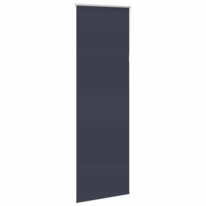 vidaXL Roller Blind Blackout Marine 75x230 cm Fabric Width 70.7 cm Polyester