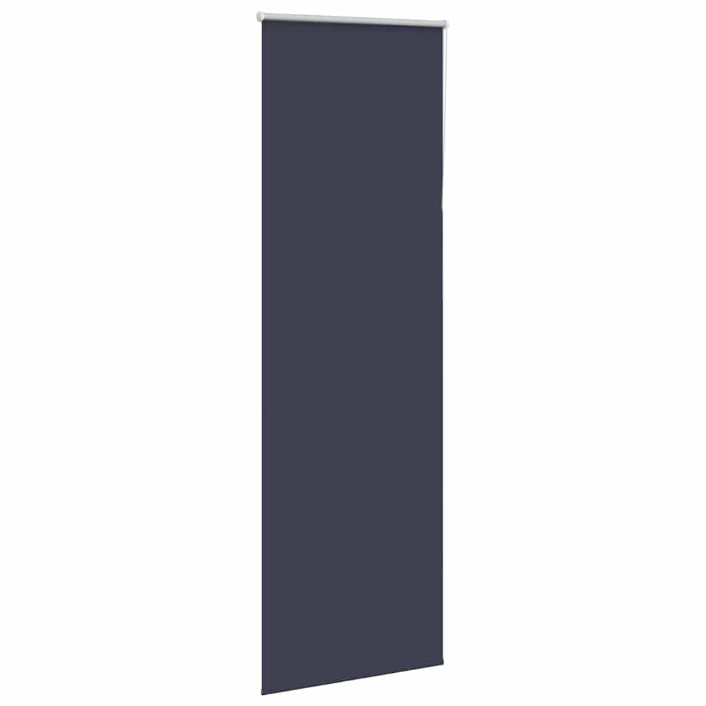 vidaXL Roller Blind Blackout Marine 80x230 cm Fabric Width 75.7 cm Polyester