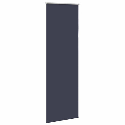 vidaXL Roller Blind Blackout Marine 80x230 cm Fabric Width 75.7 cm Polyester