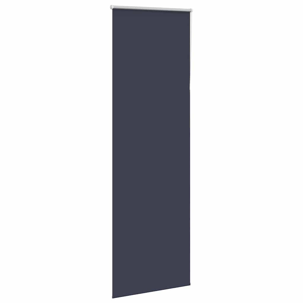 vidaXL Roller Blind Blackout Marine 85x230 cm Fabric Width 80.7 cm Polyester