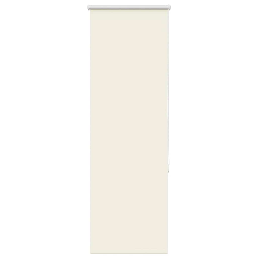 vidaXL Roller Blind Blackout Off White 60x130 cm Fabric Width 55.7 cm Polyester