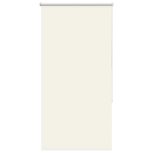 vidaXL Roller Blind Blackout Off White 65x130 cm Fabric Width 60.7 cm
