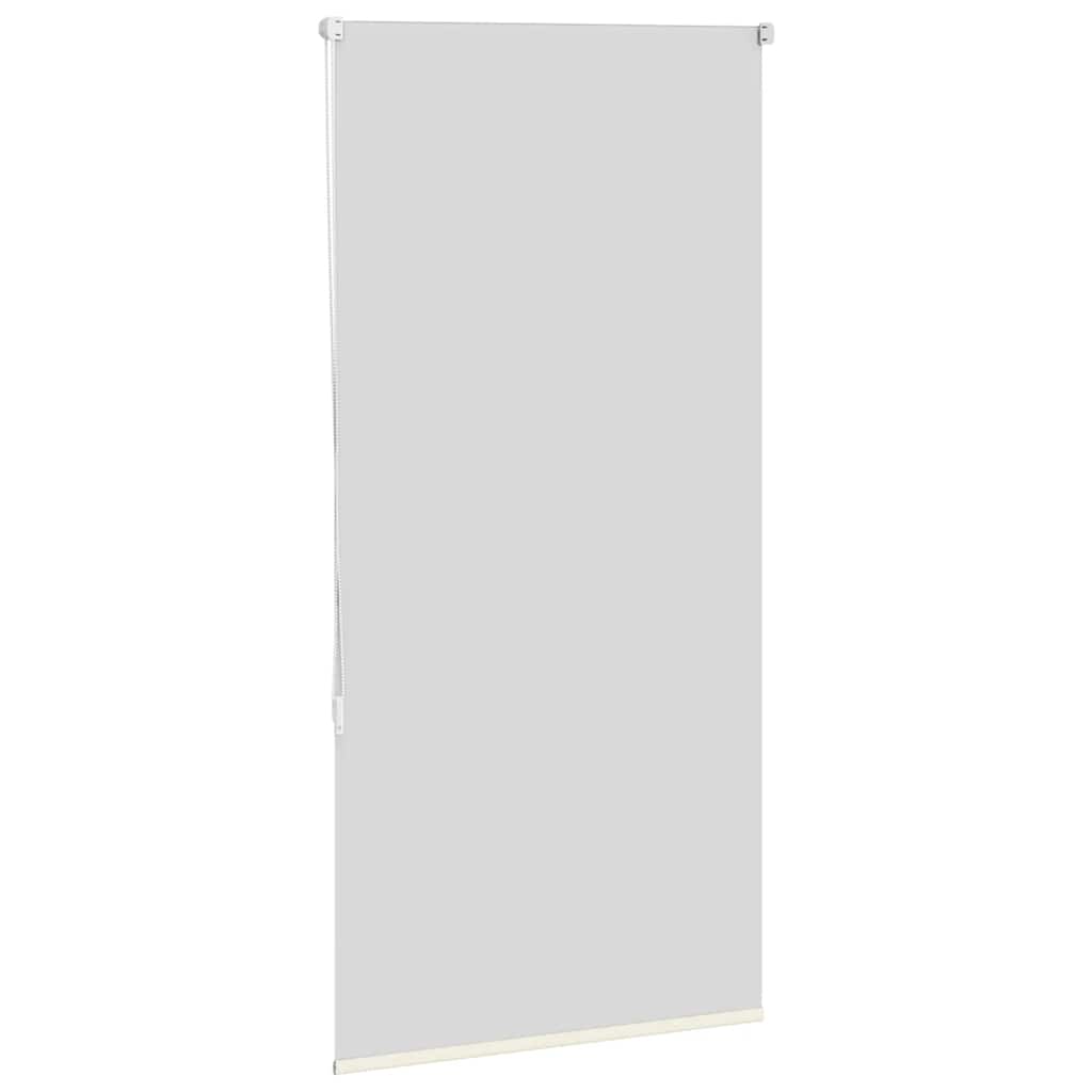 vidaXL Roller Blind Blackout Off White 65x130 cm Fabric Width 60.7 cm