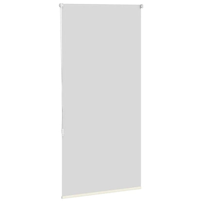 vidaXL Roller Blind Blackout Off White 65x130 cm Fabric Width 60.7 cm