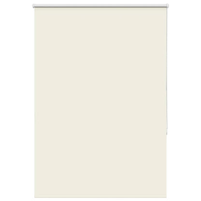 vidaXL Roller Blind Blackout Off White 95x130 cm Fabric Width 90.7 cm Polyester