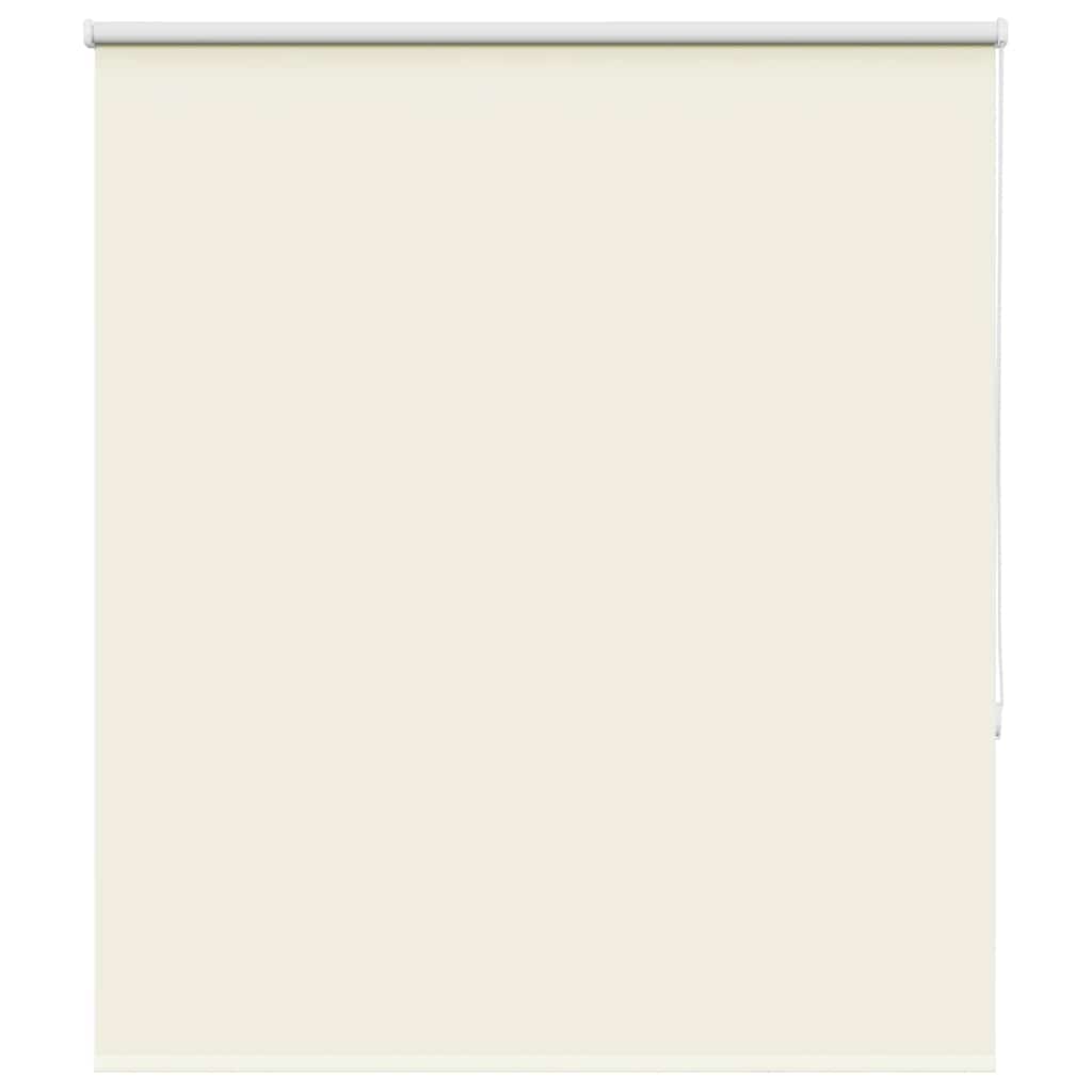 vidaXL Roller Blind Blackout Off White 125x130cm Fabric Width 121.6cm