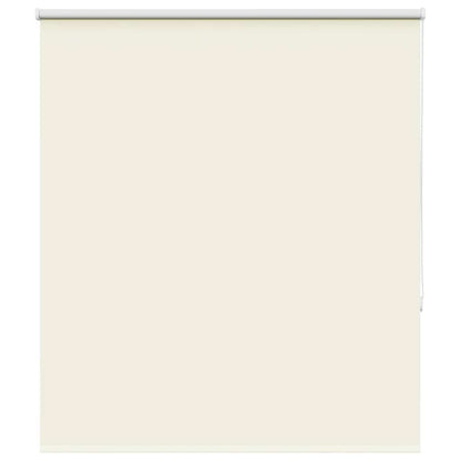 vidaXL Roller Blind Blackout Off White 125x130cm Fabric Width 121.6cm
