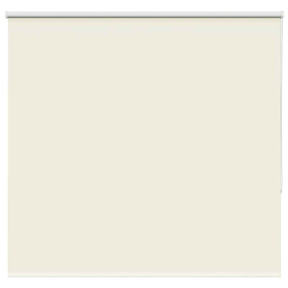 vidaXL Roller Blind Blackout Off White 150x130 cm Fabric Width 146.6 cm Polyester