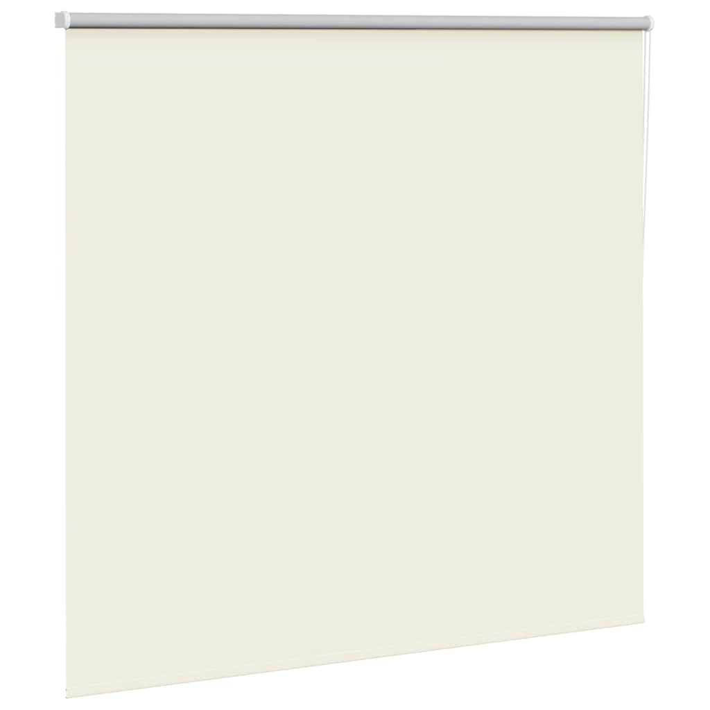 vidaXL Roller Blind Blackout Off White 165x130cm Fabric Width 161.6cm