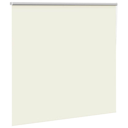vidaXL Roller Blind Blackout Off White 165x130cm Fabric Width 161.6cm