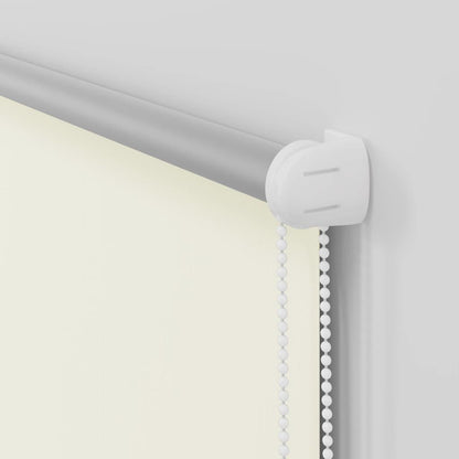 vidaXL Roller Blind Blackout Off White 50x150 cm Fabric Width 45.7 cm