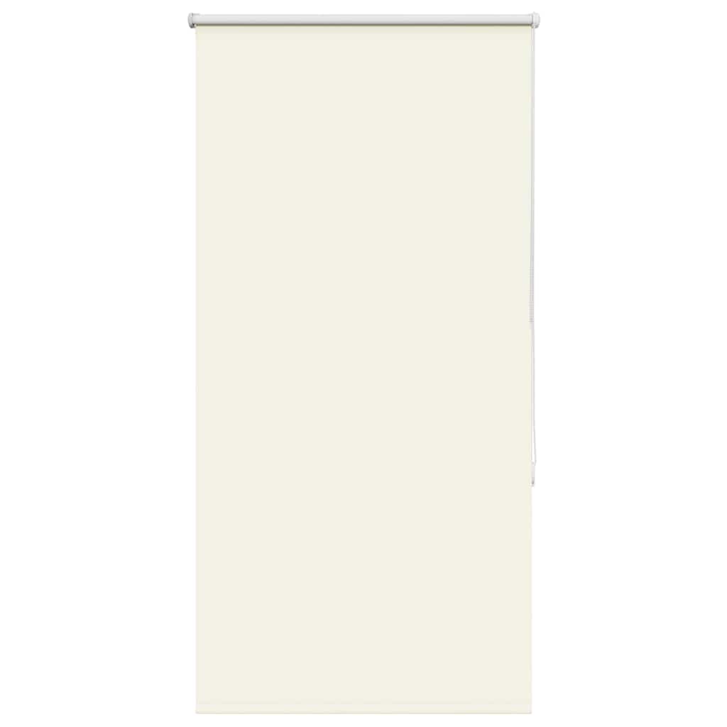 vidaXL Roller Blind Blackout Off White 65x150 cm Fabric Width 60.7 cm