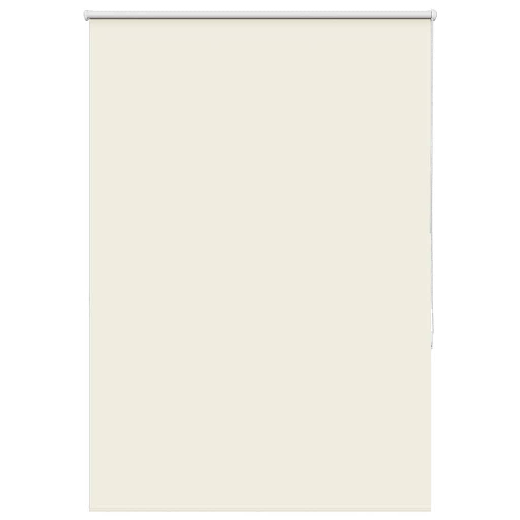 vidaXL Roller Blind Blackout Off White 95x150 cm Fabric Width 90.7 cm