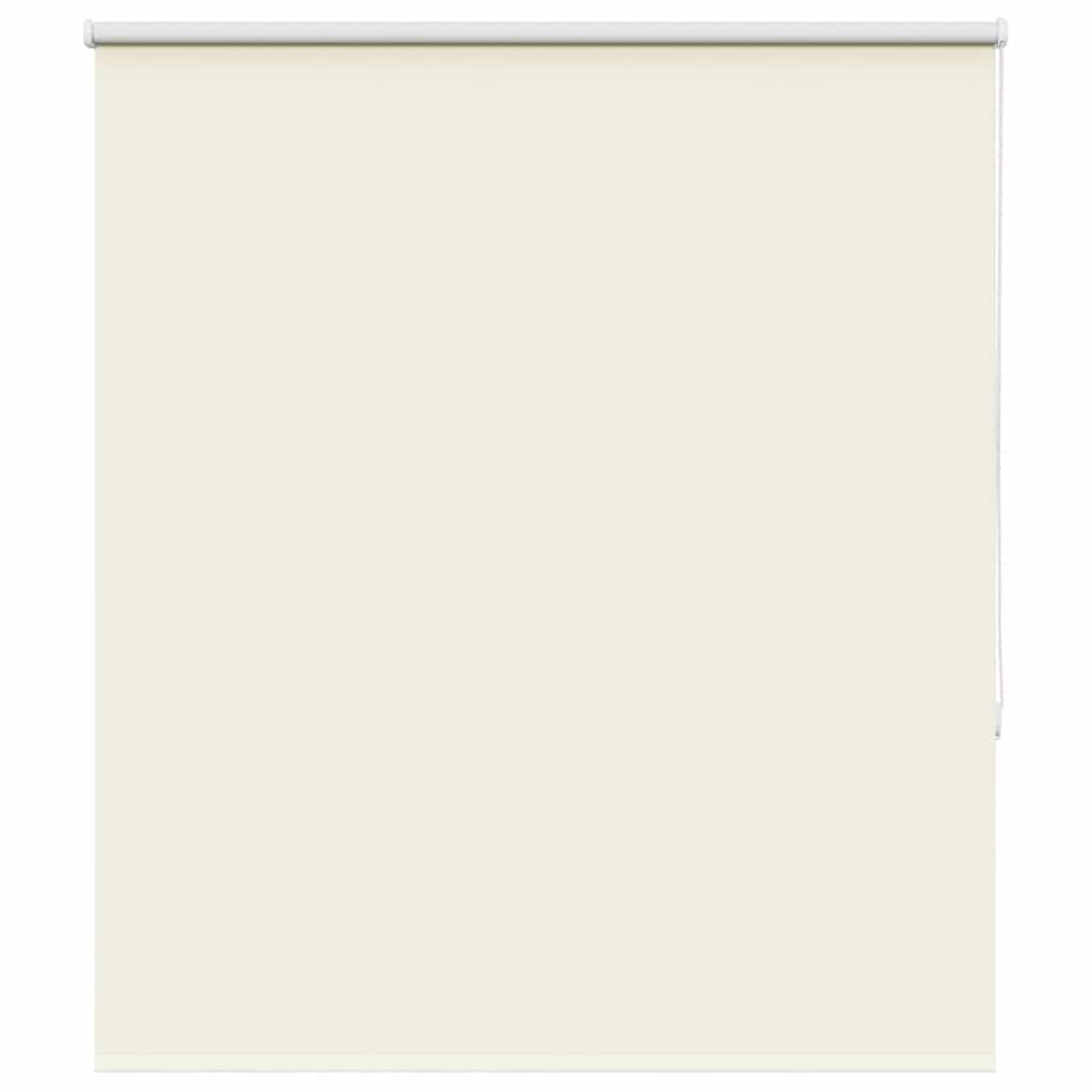 vidaXL Roller Blind Blackout Off White 125x150cm Fabric Width 121.6cm