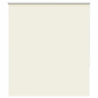 vidaXL Roller Blind Blackout Off White 125x150cm Fabric Width 121.6cm