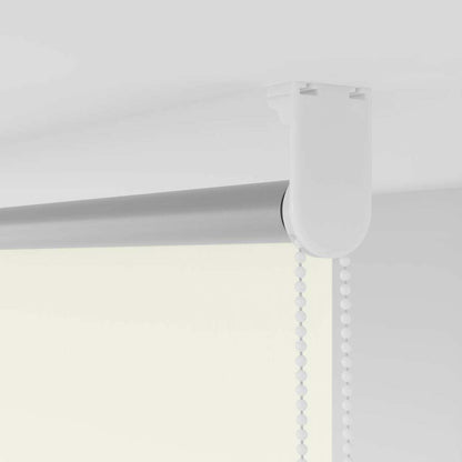 vidaXL Roller Blind Blackout Off White 135x150cm Fabric Width 131.6cm