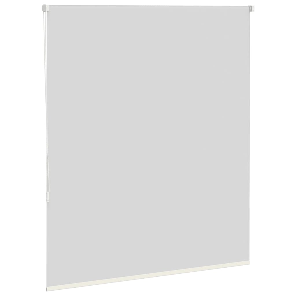 vidaXL Roller Blind Blackout Off White 135x150cm Fabric Width 131.6cm