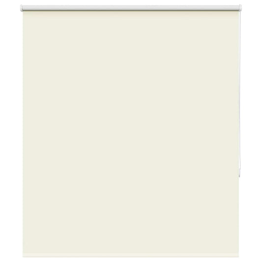 vidaXL Roller Blind Blackout Off White 140x150cm Fabric Width 136.6cm