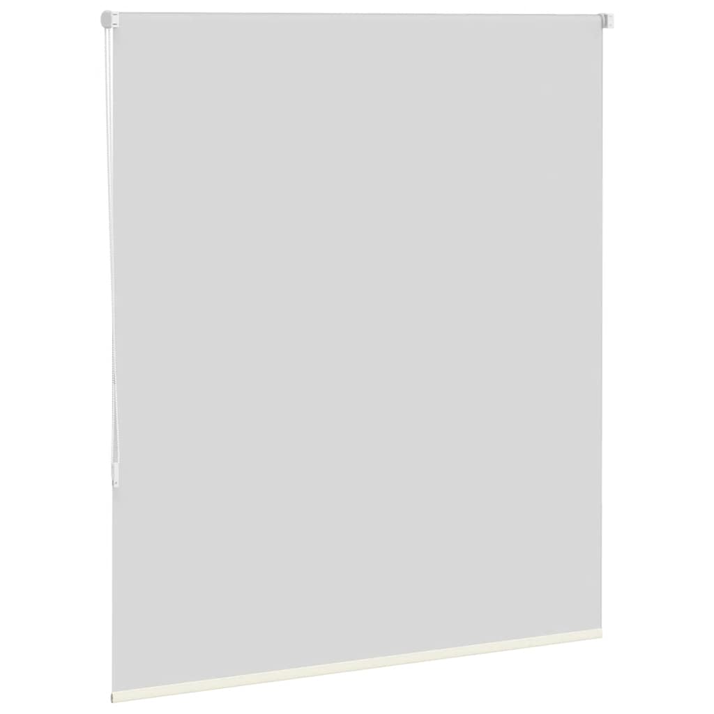 vidaXL Roller Blind Blackout Off White 140x150cm Fabric Width 136.6cm