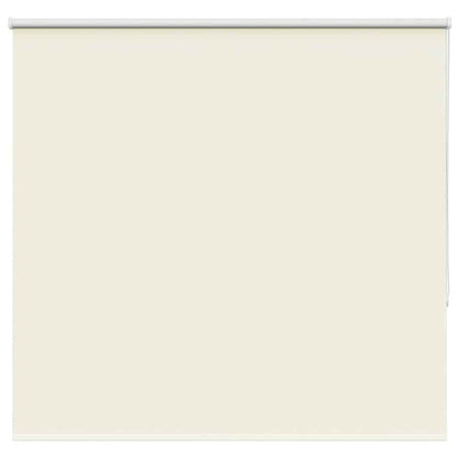vidaXL Roller Blind Blackout Off White 155x150cm Fabric Width 151.6cm