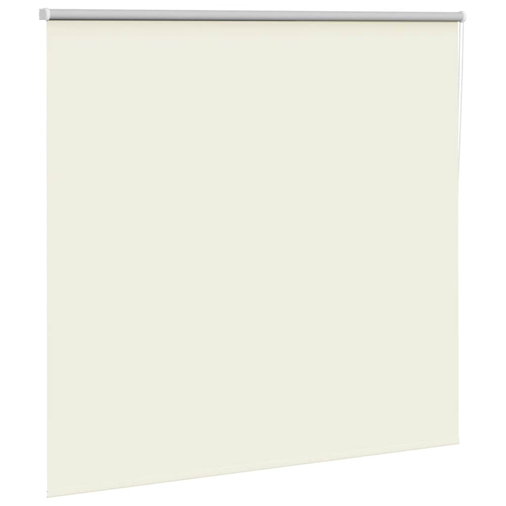 vidaXL Roller Blind Blackout Off White 155x150cm Fabric Width 151.6cm