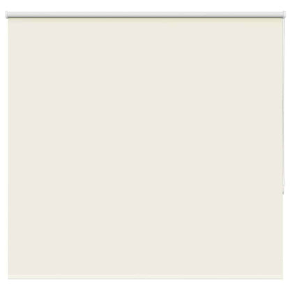 vidaXL Roller Blind Blackout Off White 160x150 cm Fabric Width 156.6 cm Polyester