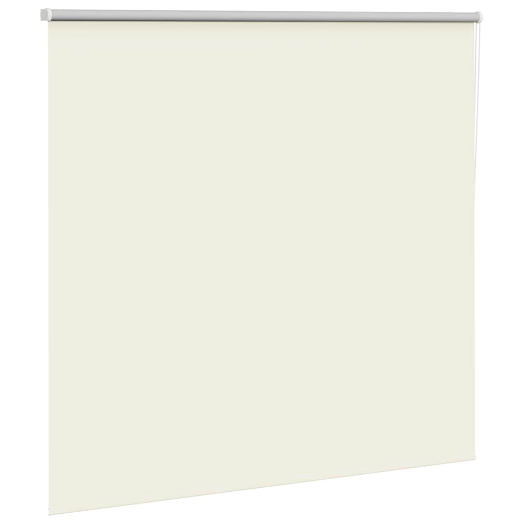 vidaXL Roller Blind Blackout Off White 160x150cm Fabric Width 156.6cm